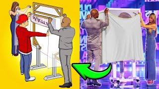 World's 5 MOST FAMOUS AGT Magic Secrets Revealed! | David Blaine - Dustin Tavella - Fool Us