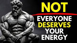 6 People You Should NEVER Save - They’ll Drain Your Energy | STOICISM