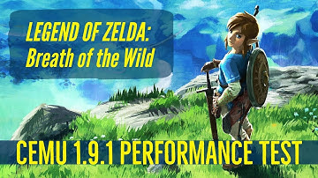 Legend of Zelda: Breath of the Wild PC CEMU 1.9.1 4K Performance test