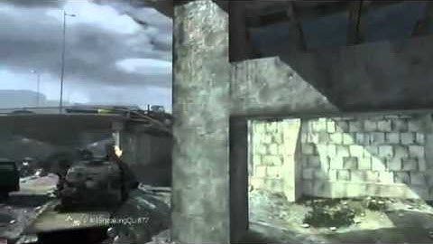 Mw3 across map throwing knife