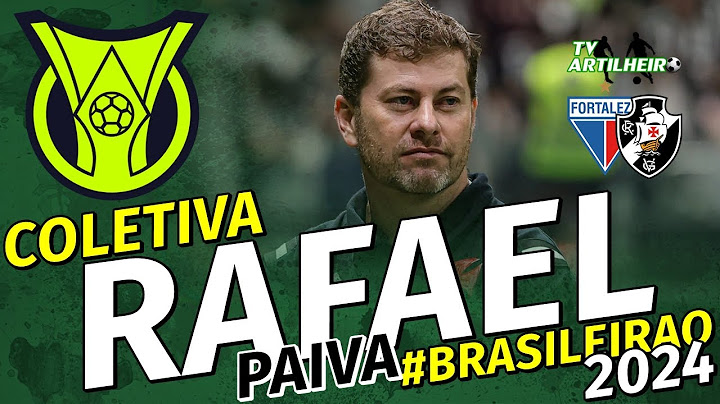 [Série A '24] Coletiva Rafael Paiva | Pós-Jogo Fortaleza 3 X 0 Vasco | TV ARTILHEIRO