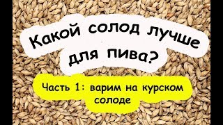 Солод Курский Против Weyermann | Варим на Курском!