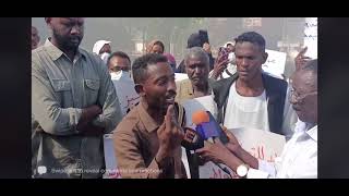 كلمة قوية من ممثل لجان الخدمات و التغيير ببورتسودان احتجاجا على زيادة اسعار الخبز امام الوالي