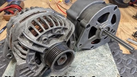Altermotor - Convert an Alternator into a Brushless DC Motor