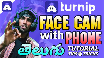 HOW TO DO PROFESSIONAL LIVE TURNIP FACE CAM WITH PHONE | TURNIP FACE CAM WITH PHONE IN TELUGU | #NNG