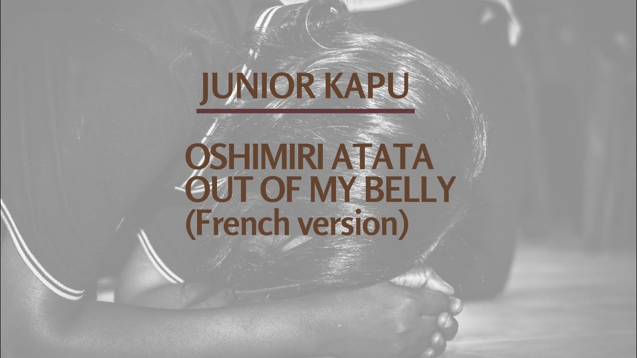 Junior Kapu ministering at La compassion church (Oshimiri atata, Out of my belly French version)