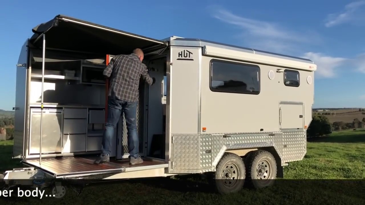 Expanding Hybrid Camper Trailer/Caravan with Ensuite Toilet and Shower YouTube