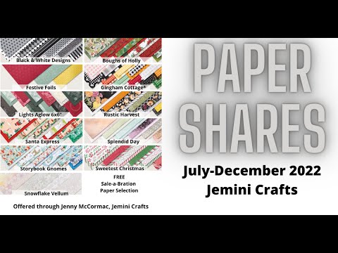 See how our Paper Shares work - PLUS see the papers themselves in this video.