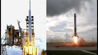 SpaceX CRS 11 Launch & 1st Stage Landing Space Center