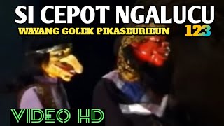 Wayang Golek Si Cepot Ngalucu Seuri Teu Ereun Ereun Bagian 123