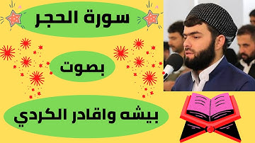 سورة الحجر بصوت جميل بيشه وا قادر الكردي surah al hijr best voice qadr alkurdi