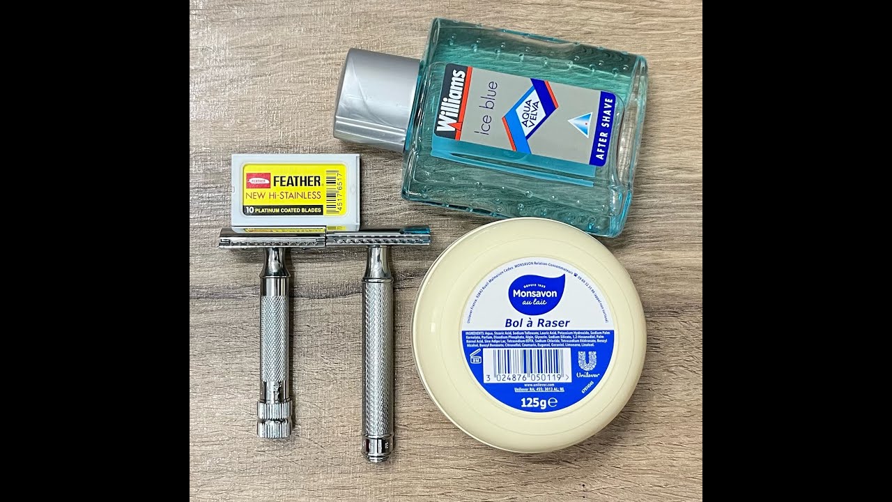 Muhle R89 Vs R94 Muhle r89 vs Merkur 34c, Monsavon, Feather, Acqua Velva Ice Blue - YouTube