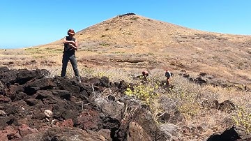 Timelaps of Paleomagnetic Sampling, Socorro