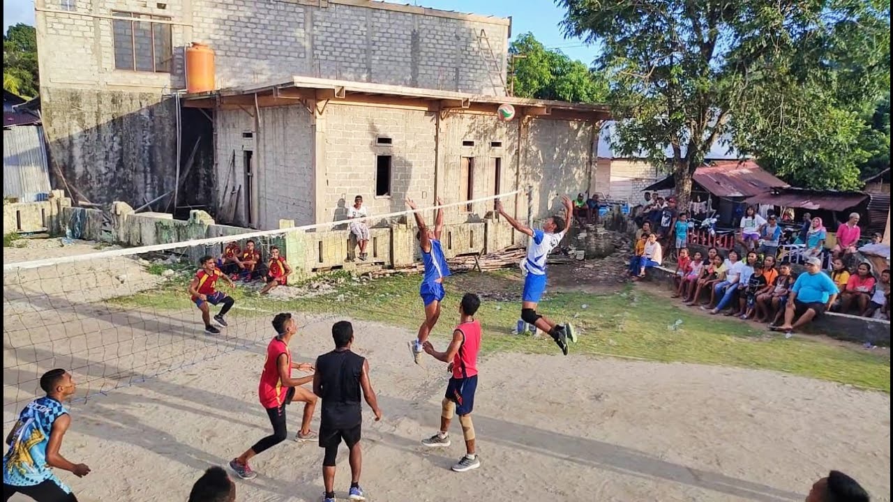 volly ball NASC Pulau Haruku vs MSC (Mahia Sport Club)Ambon
