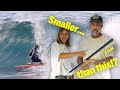 Fully grown adults ride 4ft boards  surf ep 2 undersize