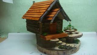 Деревянный домик своими руками,DIY. DIY wooden house.