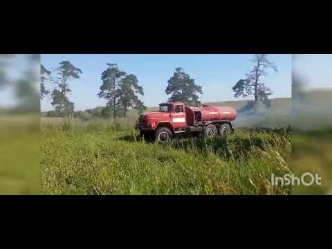 пожарный ЗИЛ 131.
