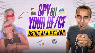 Celebrity Spy on Your BF/GF Using AI & Python || Is Your BF or GF Cheating? AI Will Tell You || Python Wealth