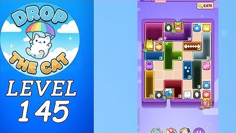 Drop The Cat Level 145 Walkthrough