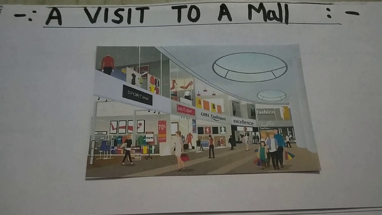 a visit to a shopping mall essay for class 4