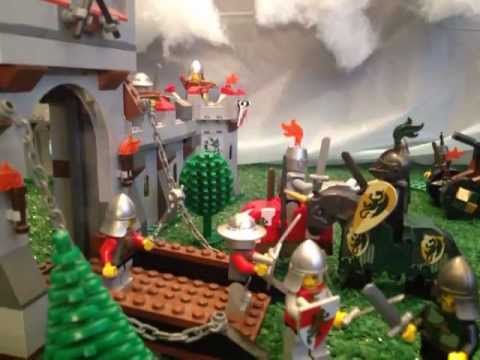 lego castle battle