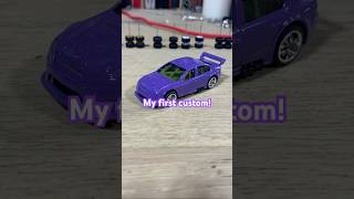 First custom! #cars #automobile #hotwheels #diecast #custom