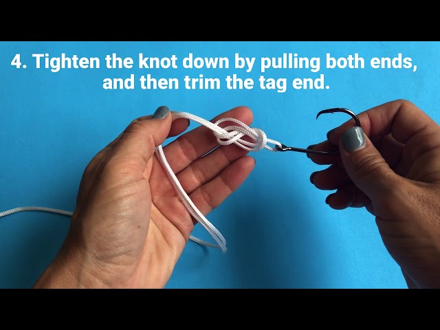 Fishing Knots: How to Tie Figure Eight Loop 