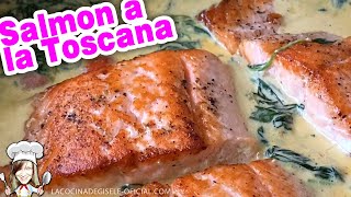 Salmon a la Toscana - La Cocina de Gisele
