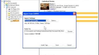 extracting audio from a dvd
