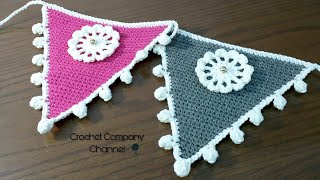 زينه رمضان كروشيه ..كل عام وانتم بخير _ How to Crochet Ramadan Decoration