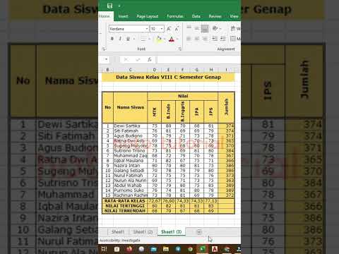 Video: Bagaimana cara cepat menyalin tab di Excel?