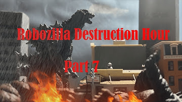 Robozilla Destruction Hour Part 7: Return of Robozilla; Anguirus and Baragon VS Robozilla