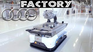 AUDI Electric e-tron Motor Engine Factory Production #SPORT Cars