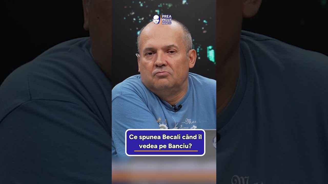 Ce spunea Becali când îl vedea pe Banciu?