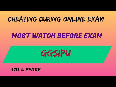 GGSIPU exam cheating | ipu onlione paper cheat | how to cheat in online exam | wheebox exam cheating