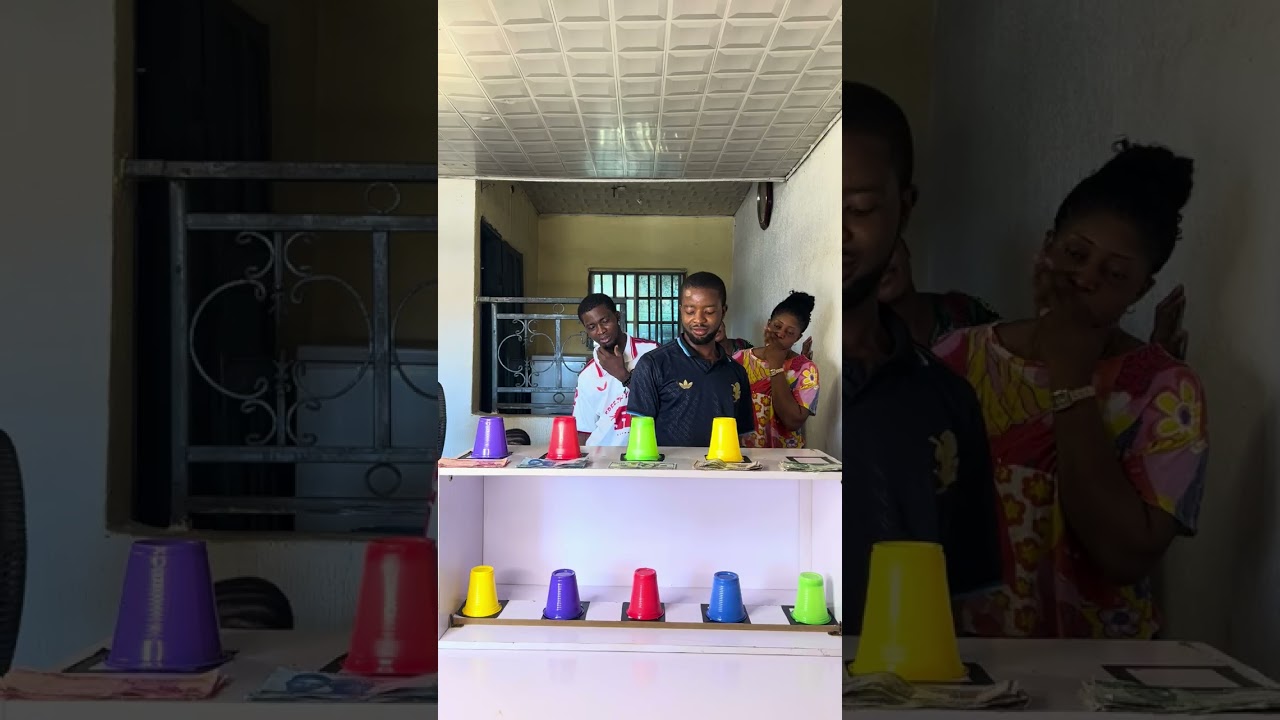 THE BEST SMART FUN & ENTERTAINING FIVE (5) CUP COLOR MATCHING CHALLENGE 