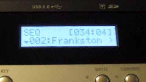 Korg microSTATION - Frankston demo song HQ