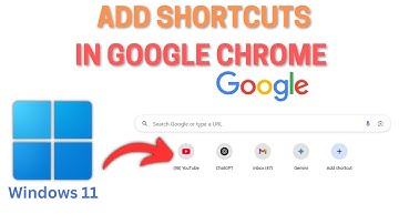 How to add shortcut in google chrome