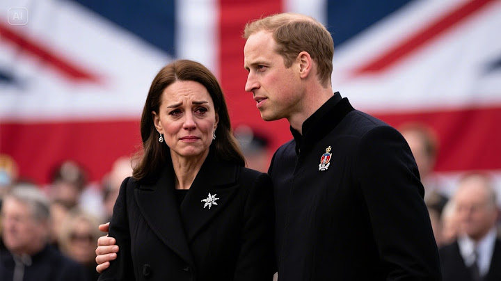 Royals in Mourning: Prince William and Princess Kate Deliver a Graceful, United Farewell | Emotional