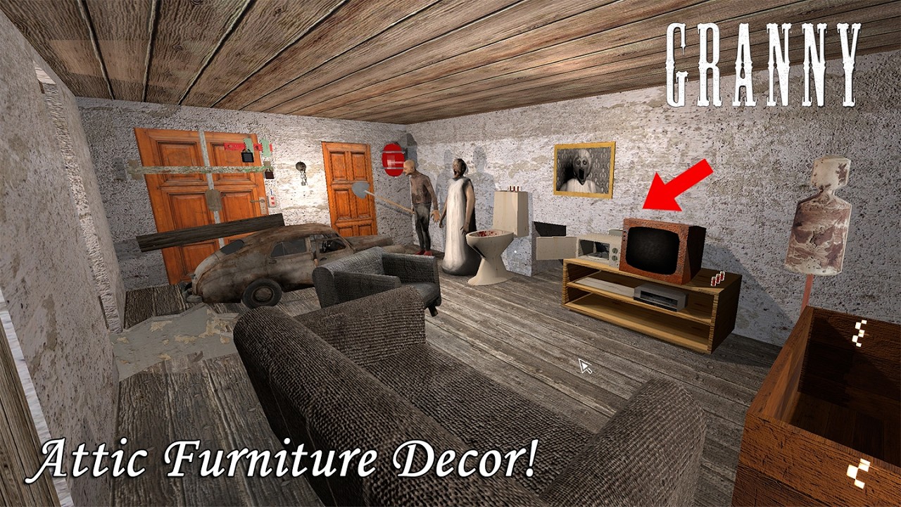 Granny Recaptured (PC) - The NEW Attic Furniture Decor Showcase!
