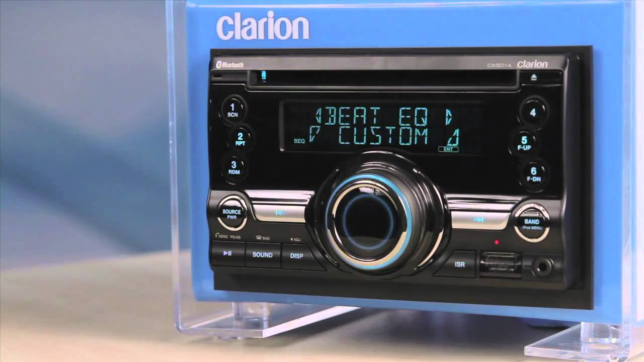 Clarion CX501 - 5. Sound Adjustment.mov - YouTube