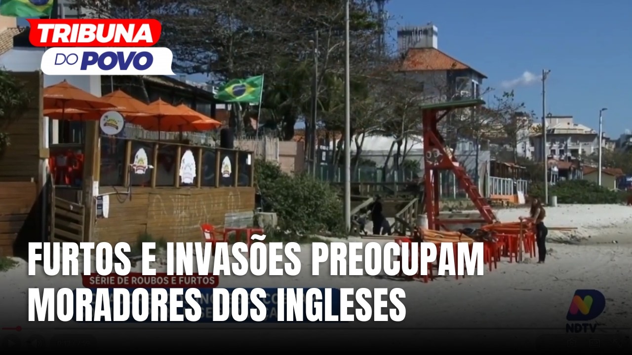 Furtos e invasões preocupam moradores do bairro Ingleses, em Florianópolis