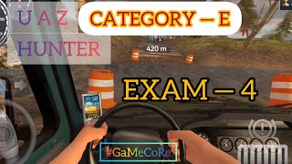 CATEGORY - E | LICENSE EXAM — 4 | DRIVING SCHOOL | RUSSIAN CAR DRIVER U A Z HUNTER | # GaMeCoRe screenshot 5