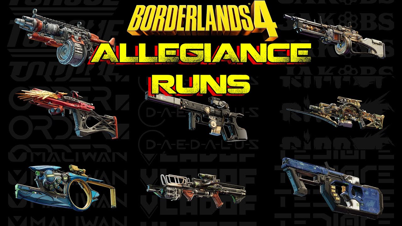 Borderlands 4 устанавливает новый стандарт для забегов Allegiance