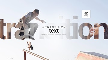 mTransition Text FCPX Plugin - Textual Transitions Exclusively For Final Cut Pro X - MotionVFX
