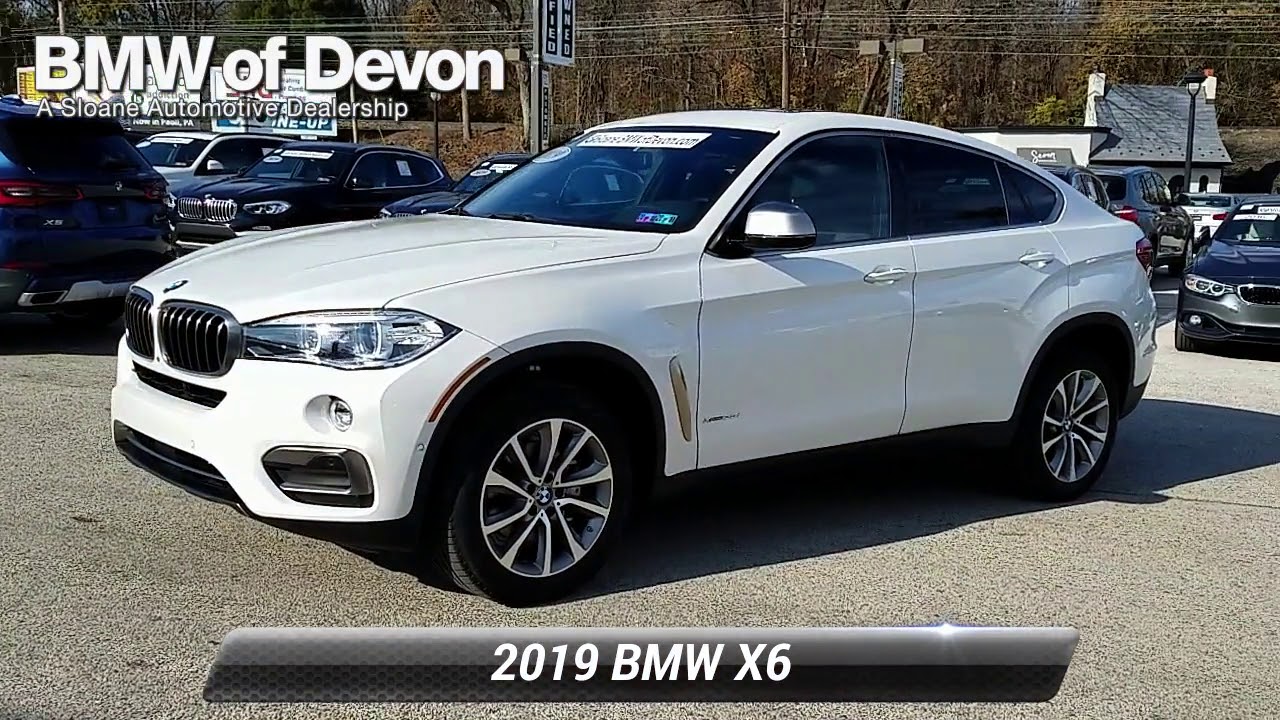 Used 2019 BMW X6 xDrive35i, Devon, PA 2038568 YouTube