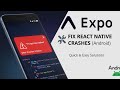 react native app crashes on launch android