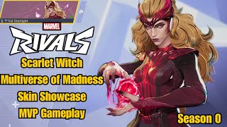 Scarlet Witch | Multiverse of Madness Skin Showcase | Marvel Rivals | Season 0