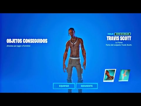 VUELVE TRAVIS SCOTT A LA TIENDA de FORTNITE - VUELVE TRAVIS SCOTT A LA TIENDA de FORTNITE