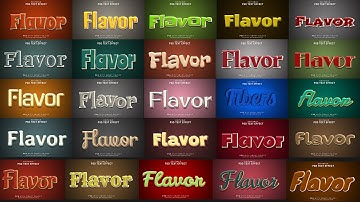 2022 Text Effect Photoshop Tutorial Vol14